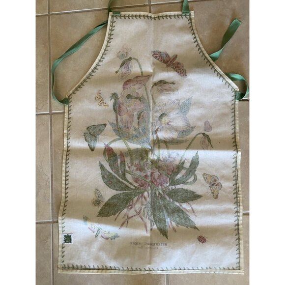 Portmeirion Botanic Garden Christmas Rose PVC Wipeable Apron - Picture 2 of 11